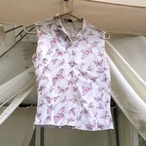 💜Vintage Button Up Tank Top💜